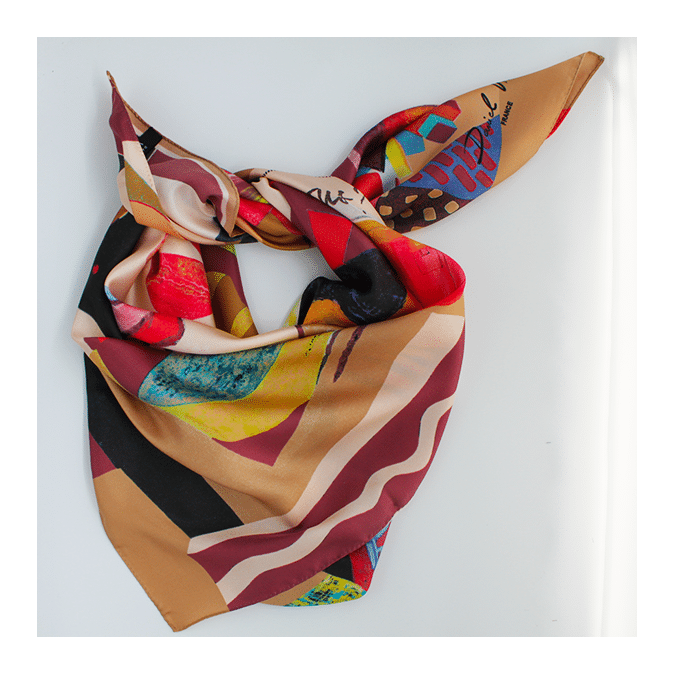 Dailey, large silk scarf