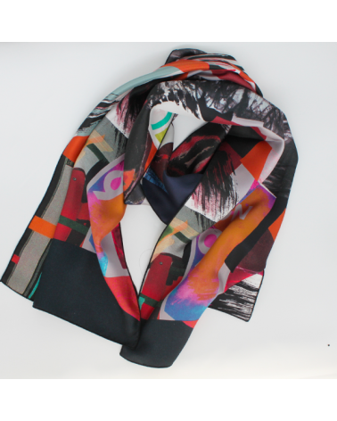 Silk scarf made in France