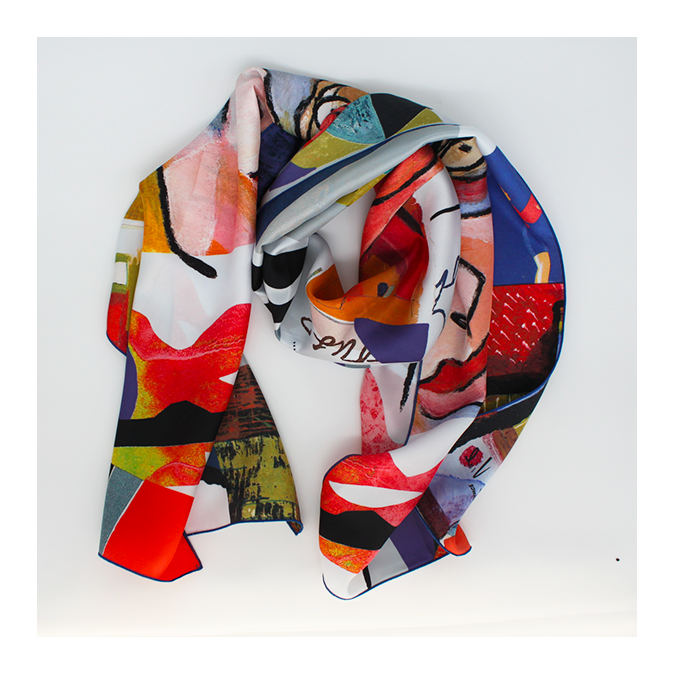 Dakley silk scarf