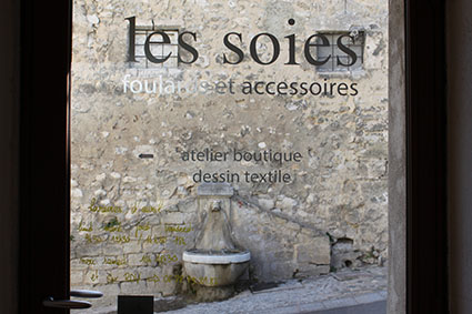 LES SOIES,  a silk workshop in Provence, in France
